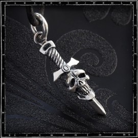Skull & Dagger Amulet Pendant