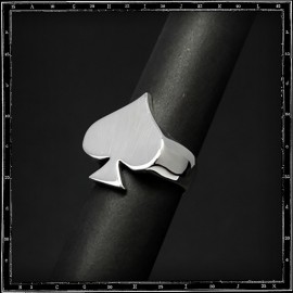 Ace of spades ring (plain)