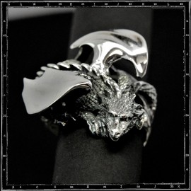 Large 3D dragon body Ring
