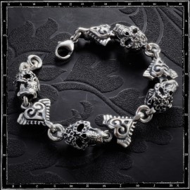 Mariachi Mexican Skull Bracelet