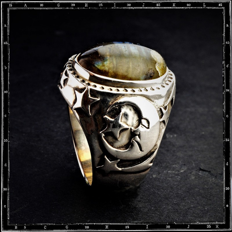Milky Way stone ring