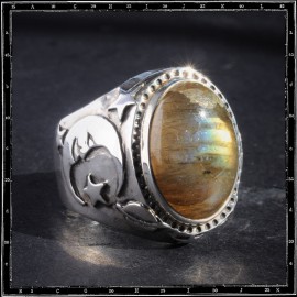 Milky Way stone ring
