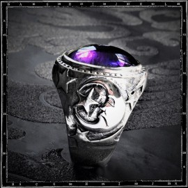 Milky Way stone ring