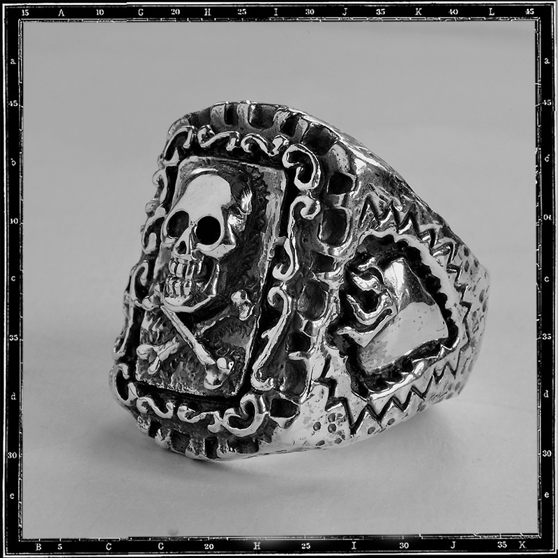 Calavera Mexican Skull Ring