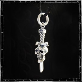 Skull & Dagger Amulet Pendant
