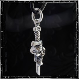 Skull & Dagger Amulet Pendant