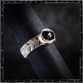 Two Feathers Setting Ring