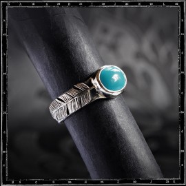 Two Feathers Setting Ring