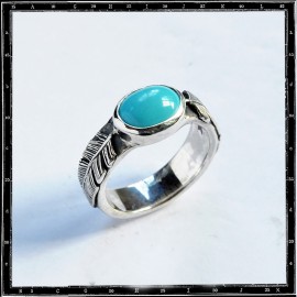 Two Feathers Setting Ring