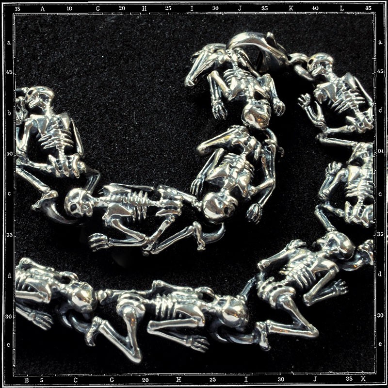 Skeleton Link Bracelet