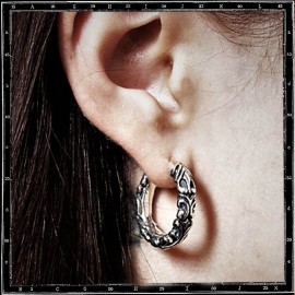 Tudor Hoop Earring