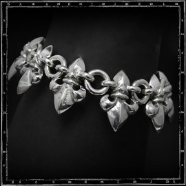3D Fleur de Lys bracelet