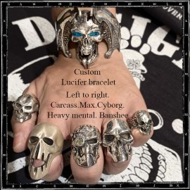 Heavy mental Skull ring Heavy mental Skull ring