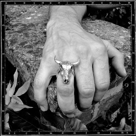 Cow skull Ring (Large)