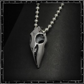 Crow skull pendant