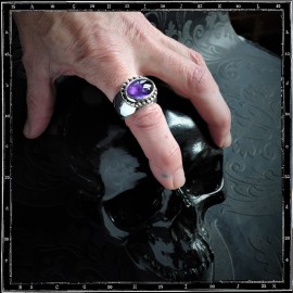 Heavy Beaded Setting Ring