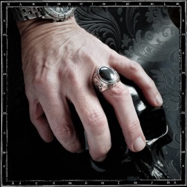 Milky Way stone ring