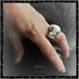 Milky Way stone ring