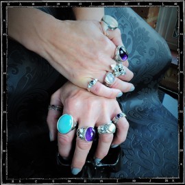 Zig Zag Setting Ring selection