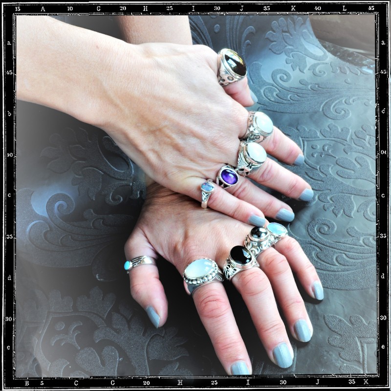 Zig Zag Setting Ring selection