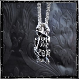 Mummy Skeleton Pendant