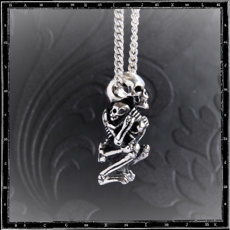 Mummy Skeleton Pendant