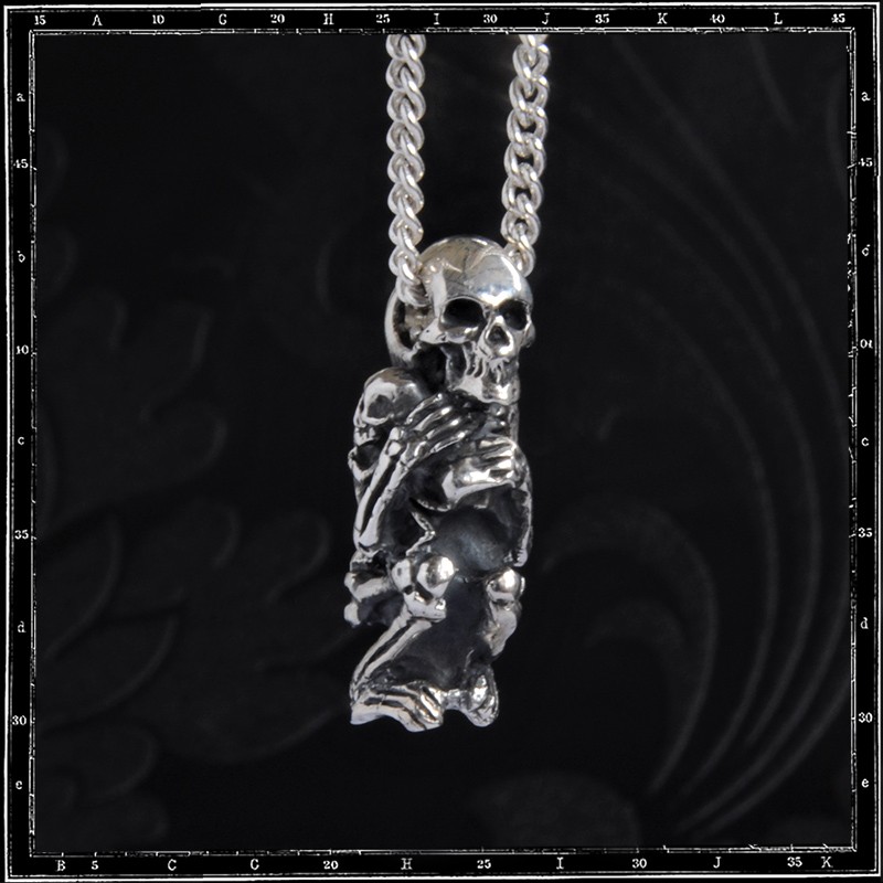 Mummy Skeleton Pendant
