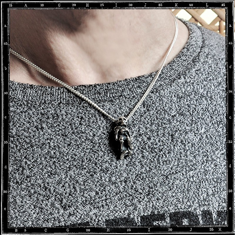 Mummy Skeleton Pendant