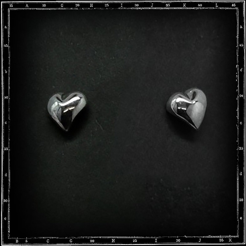 Heart stud/earring