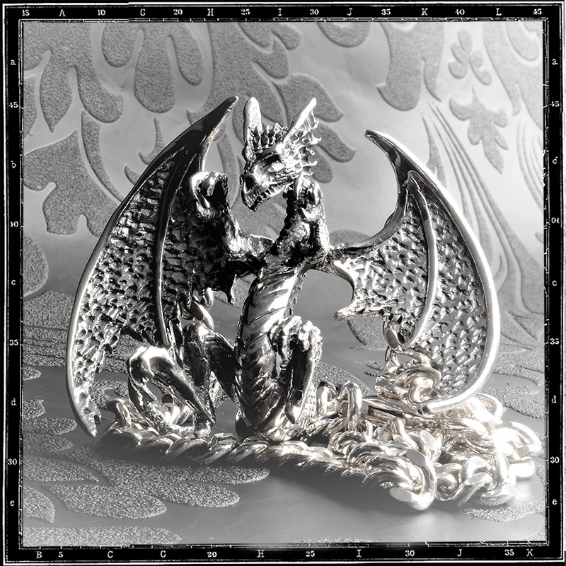 Large dragon pendant