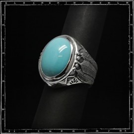 Three feathers ring (large)