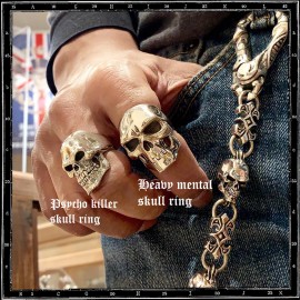 Heavy mental Skull ring Heavy mental Skull ring
