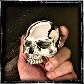 Evil skull buckle & belt