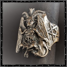 Baphomet Ring (devil ring)