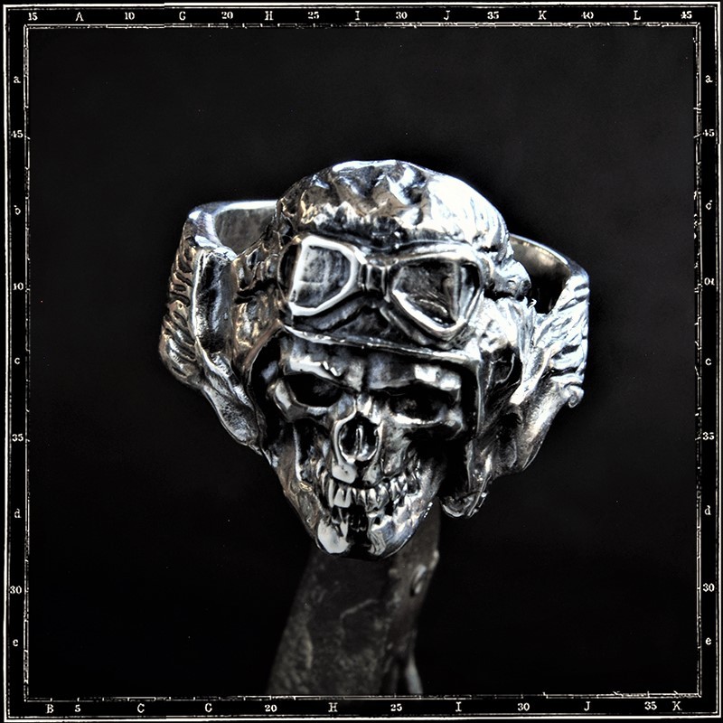 Death From Above Skull Ring (small)