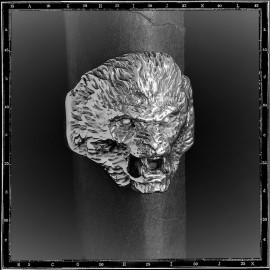 Lion Head Ring (Small)