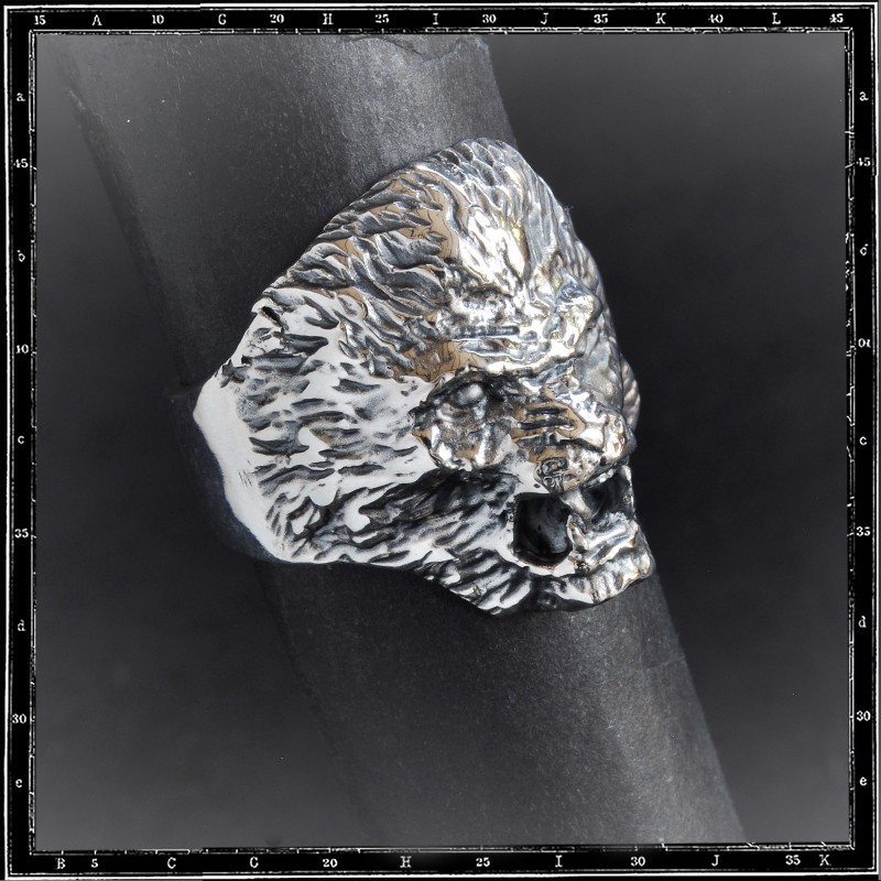 Lion Head Ring (Small)