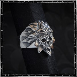 Mayan Temple Skull Ring