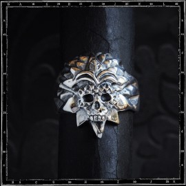 Mayan Temple Skull Ring