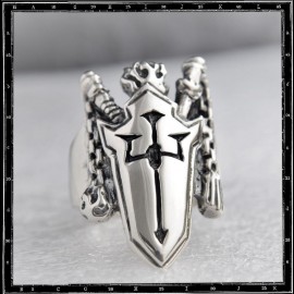 3D Crusader Ring