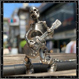 Till Death / Guitar Skeleton Key Ring
