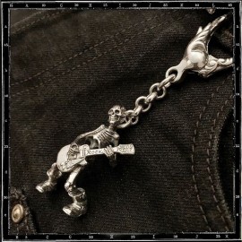 Till Death / Guitar Skeleton Key Ring