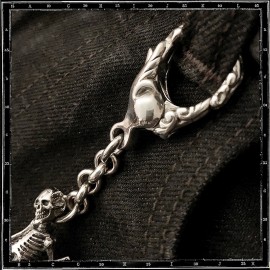 Till Death / Guitar Skeleton Key Ring