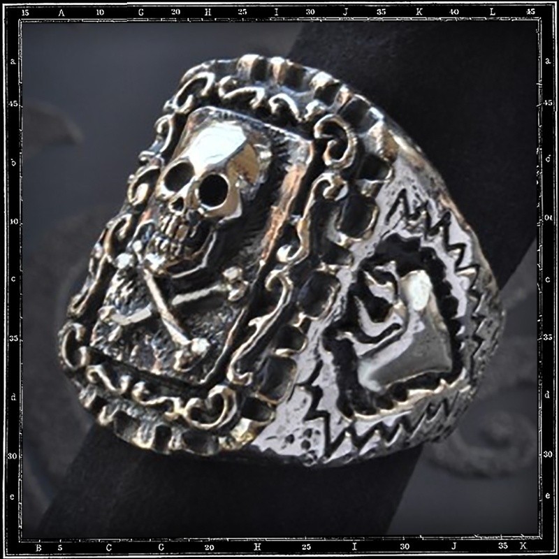 Calavera Mexican Skull Ring
