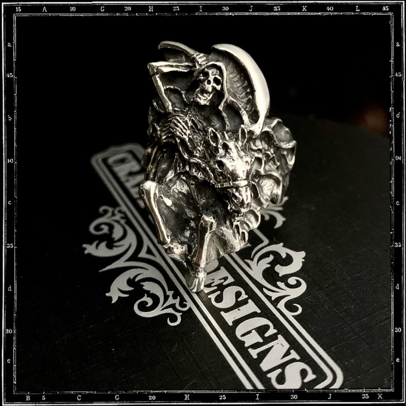 Death Dealer Grim Reaper Ring
