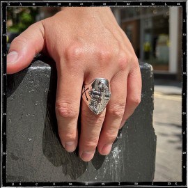 Knight's Templar Helmet ring