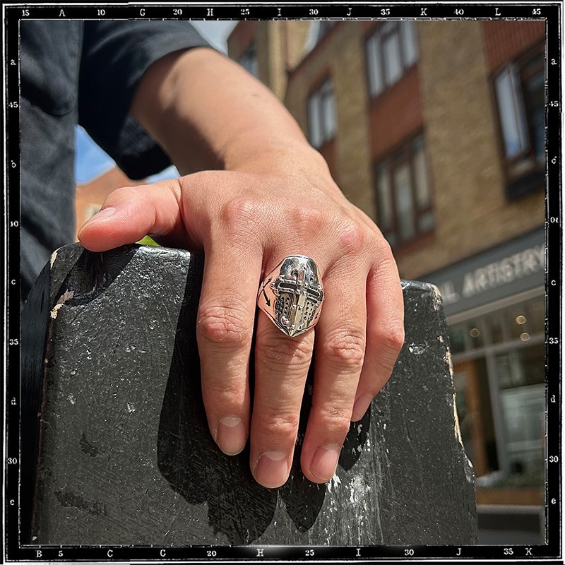 Knight's Templar Helmet ring