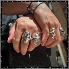 Knight's Templar Helmet ring