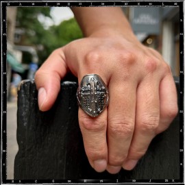 Knight's Templar Helmet ring