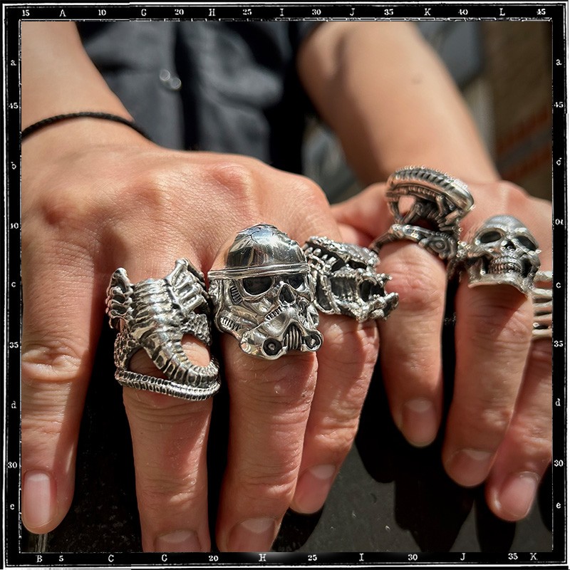 Skull Wars Skull ring